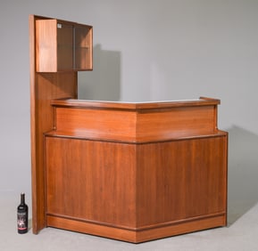 Mid Century Modern Teak Home Bar by Turnidge