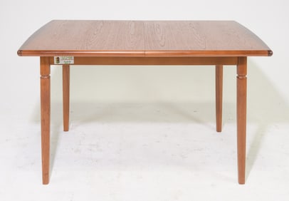 Mid Century Modern Table with Pop Up Leaf - Meredew