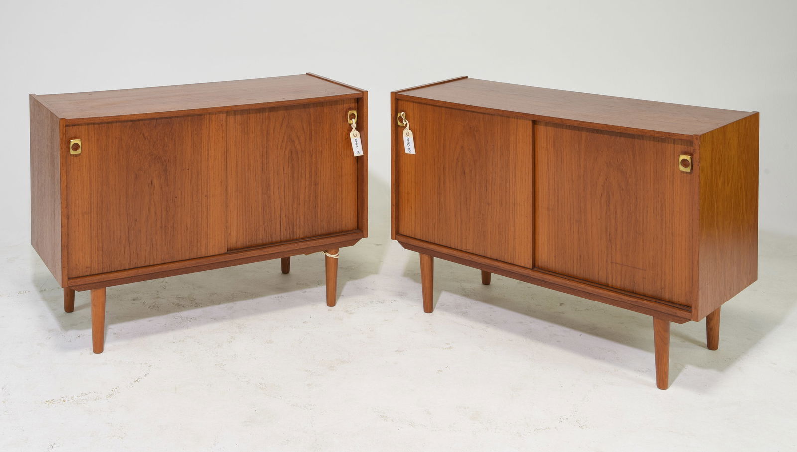 2 Danish Modern Sliding Door Record Cabinets (1 of 3)