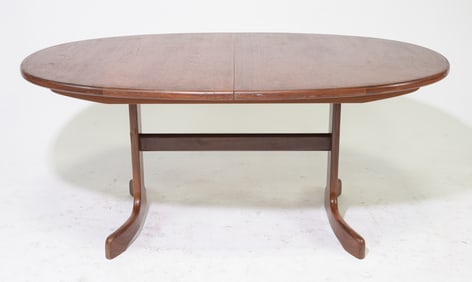 Oval Mid Century Teak Dining Table By G-Plan