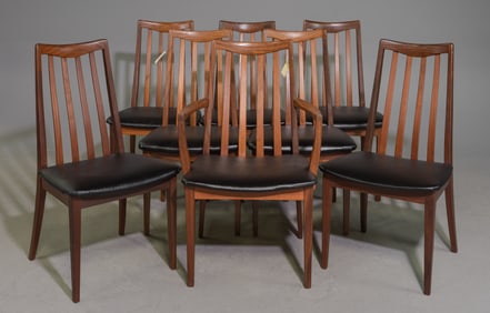 8 High Back Mid Century Dining Chairs - G-Plan Fresco