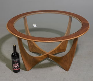 Mid Century Modern G-Plan Round Astro Coffee Table