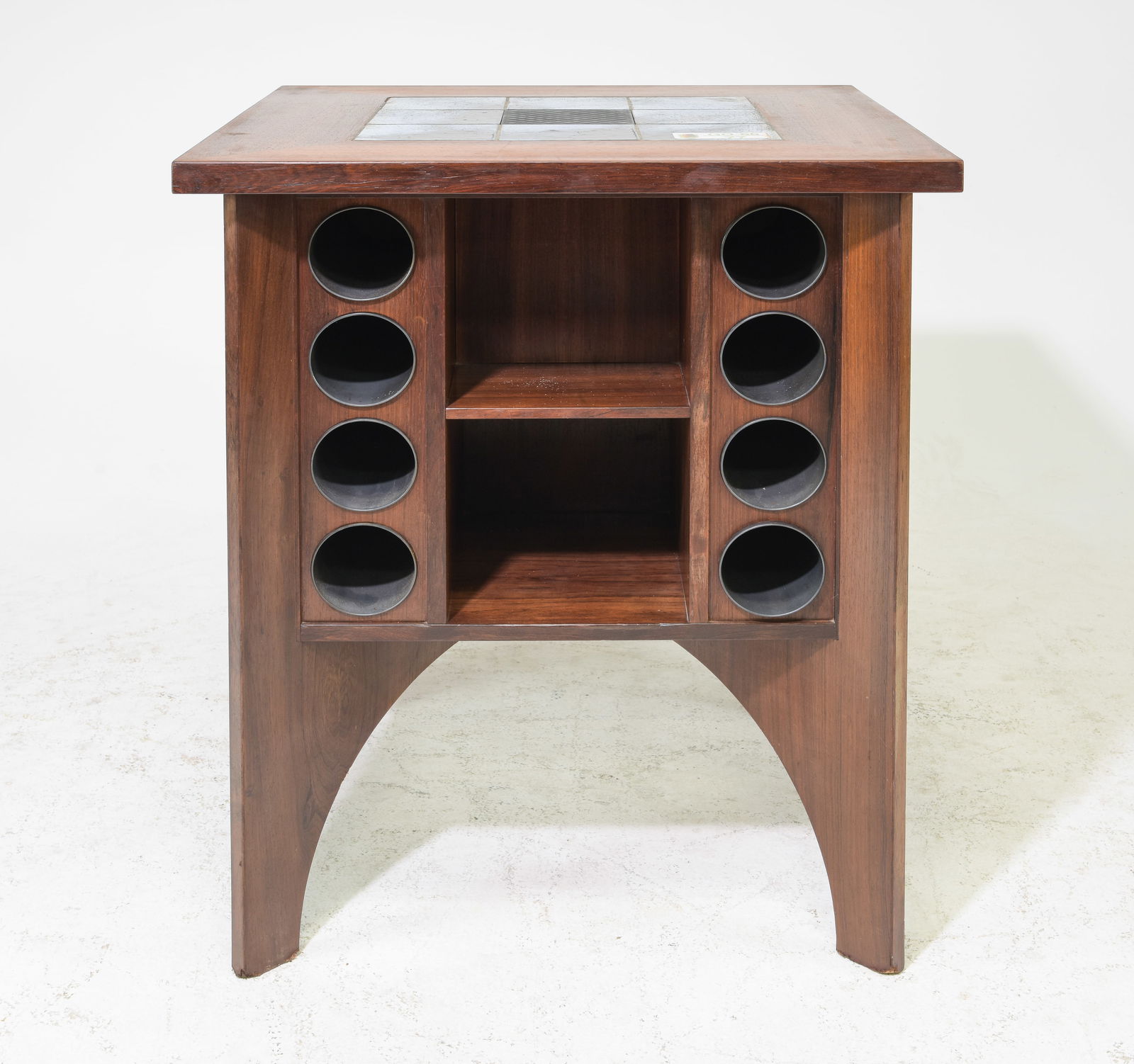Tile Top Danish Modern Home Bar (1 of 6)
