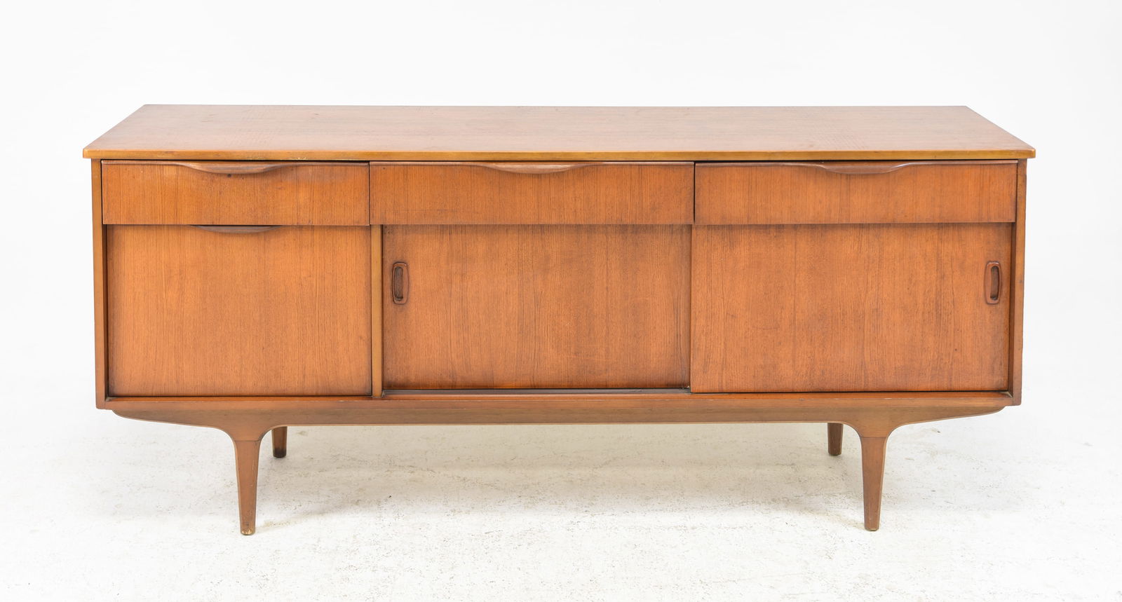 Mid Century Sideboard with Folded Handles (1 of 8)