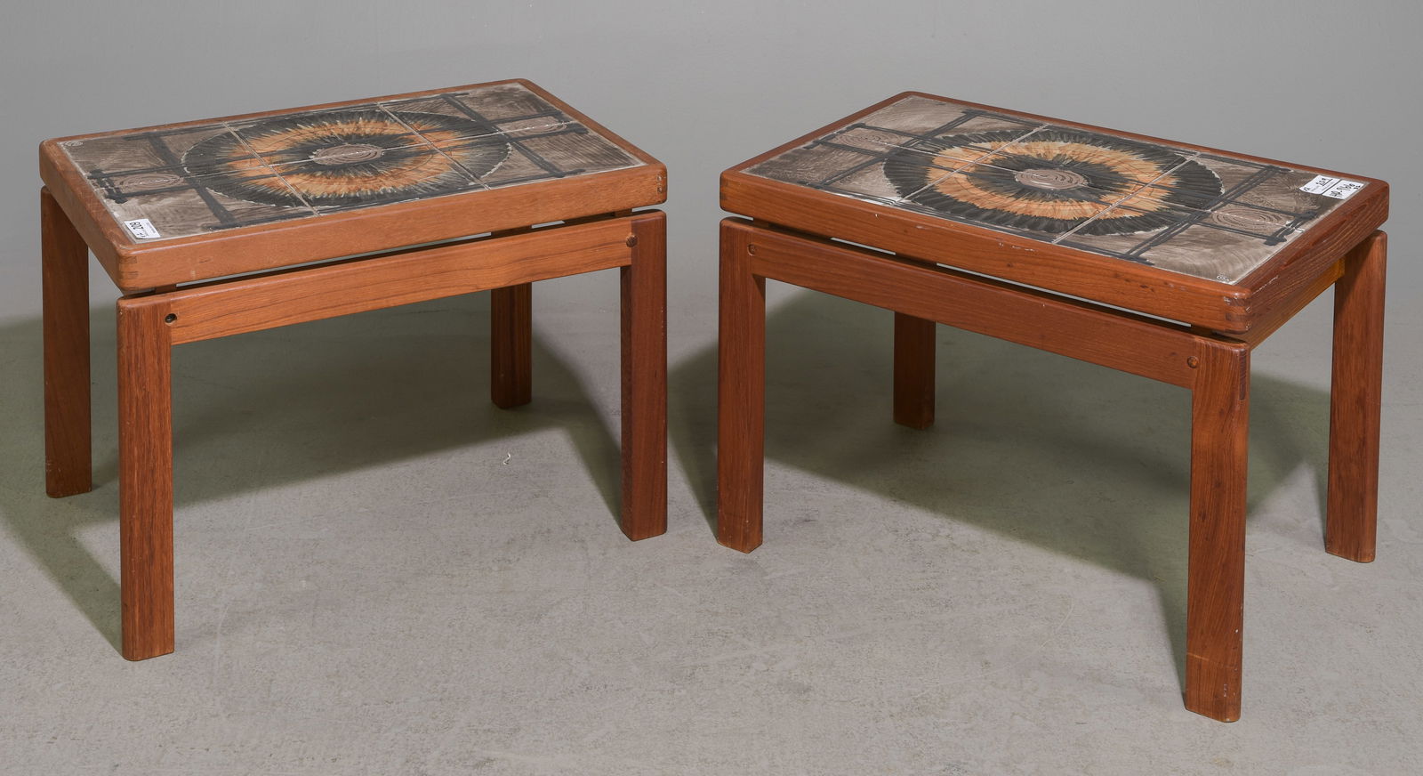 2 Mid Century Modern Tile Top Coffee Tables (1 of 4)