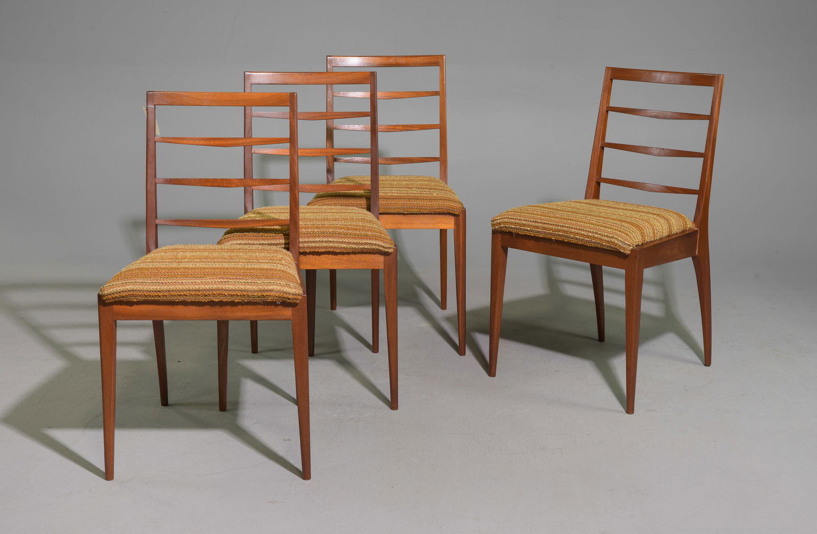 4 Mid Century Modern Ladder Back Chairs - McIntosh (1 of 4)