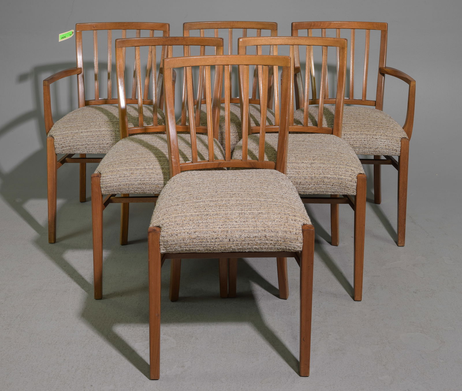 Mid Century Modern Set of Six Dining Chairs (1 of 5)