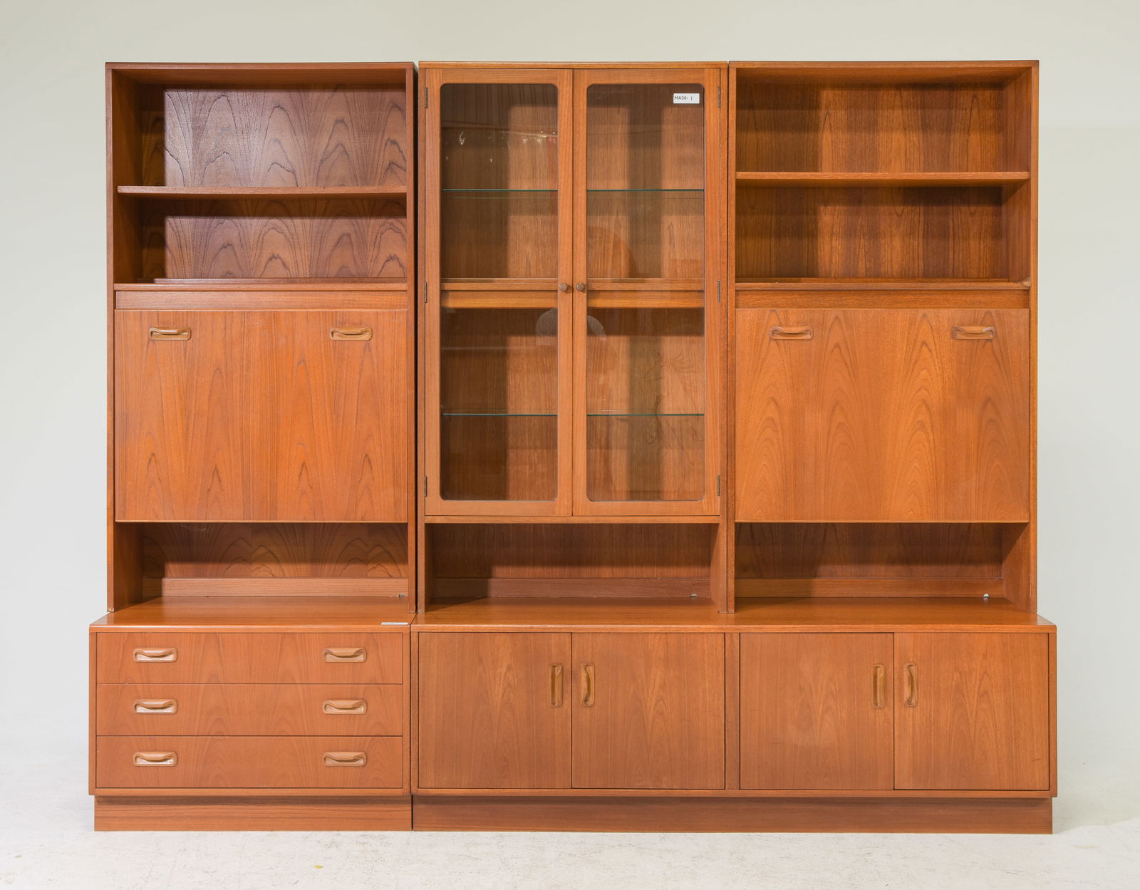 3 Mid Century Modern G-Plan Bookcases / Wall Units (1 of 7)