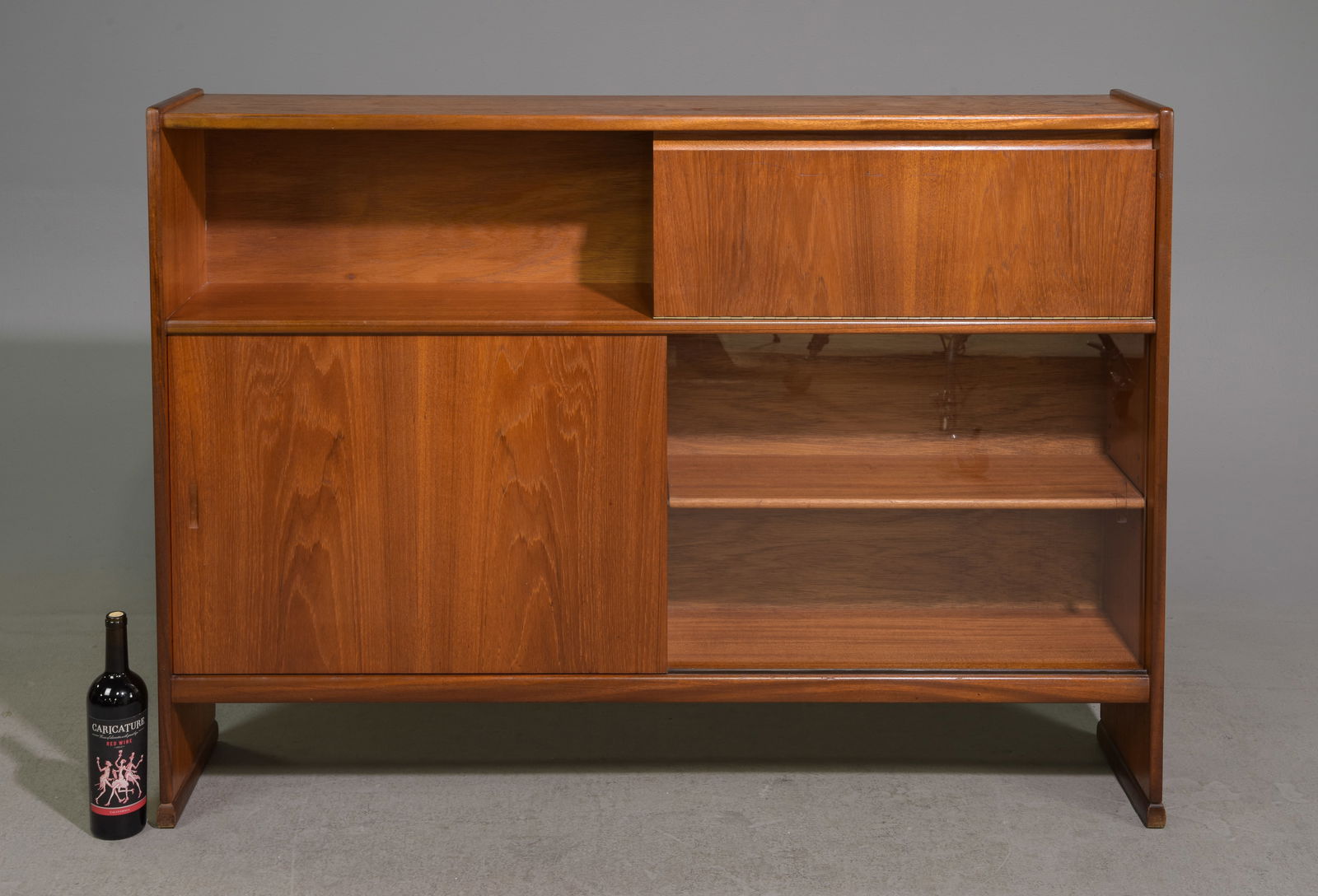 Mid Century Modern Hall Cabinet / Bookshelf (1 of 4)