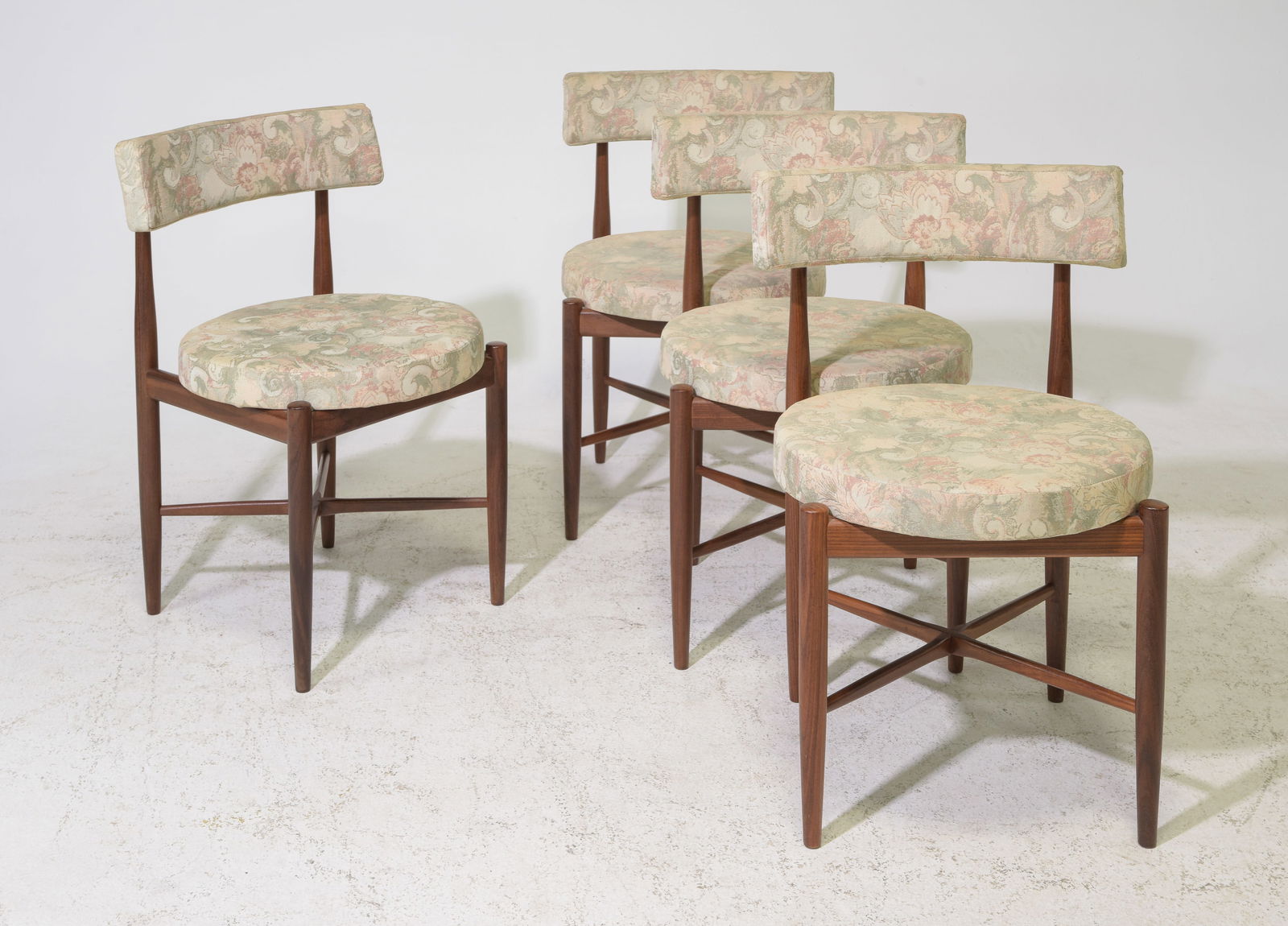 4 Mid Century Round Dining Chairs By G-Plan (1 of 4)