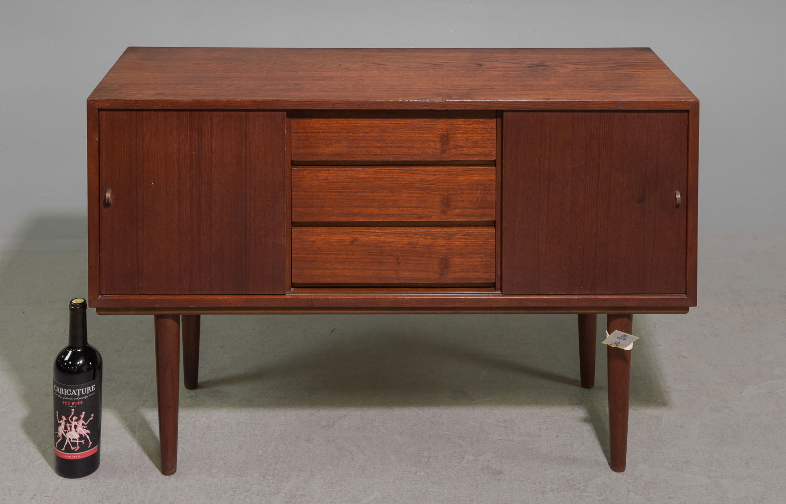 Danish Mid Century Modern Low Hall Cabinet (1 of 7)