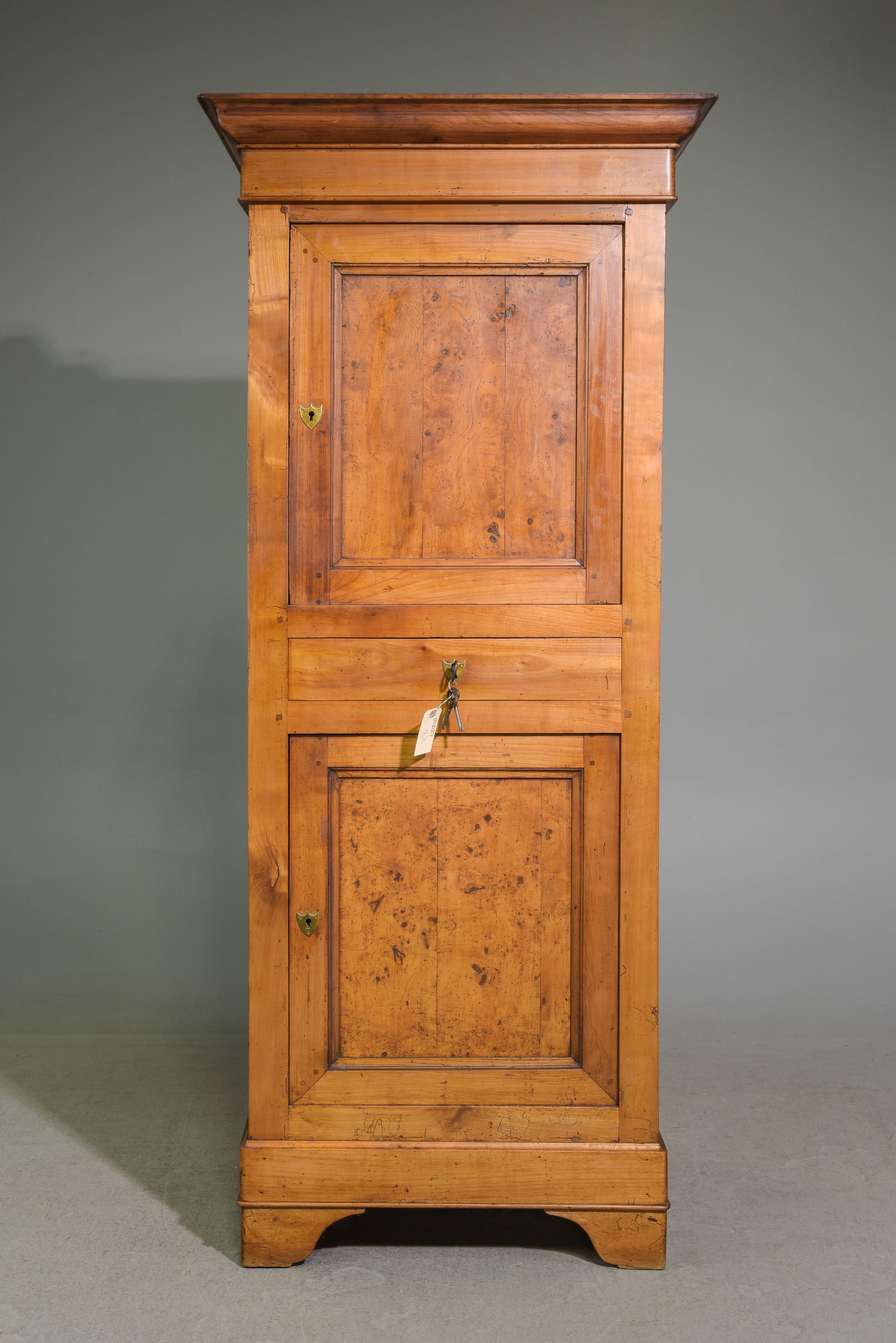 French Louis Philippe Style Walnut Cupboard (1 of 8)