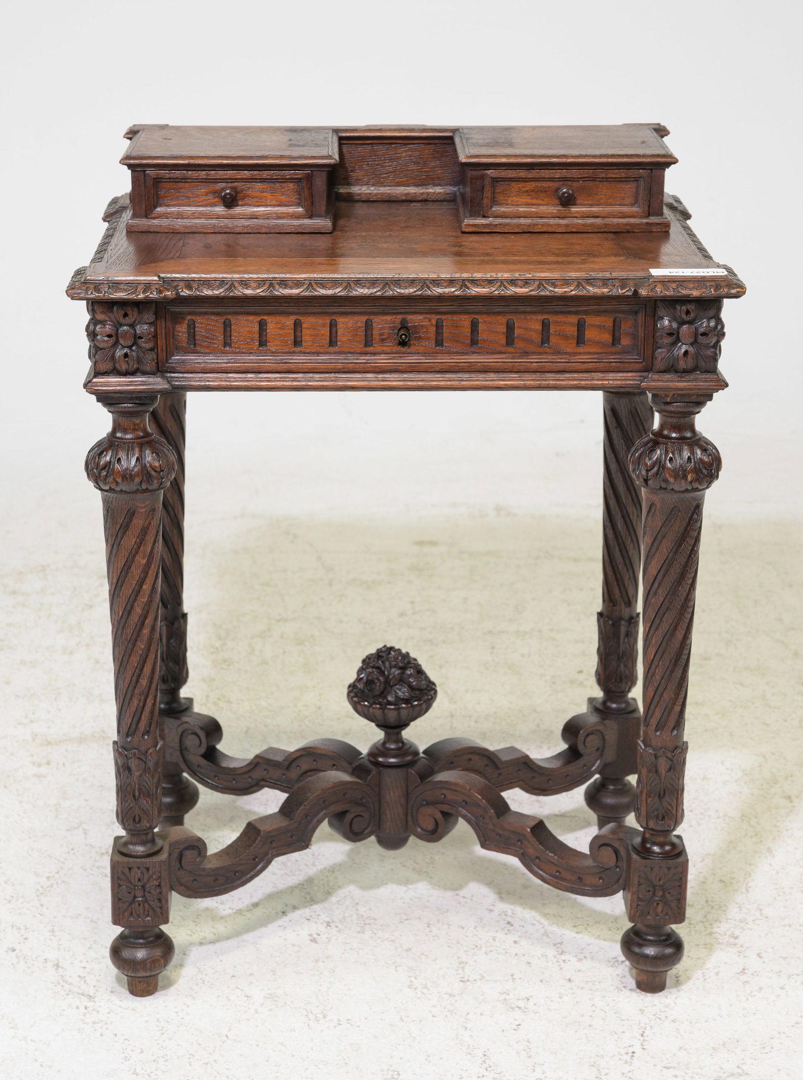 Renaissance Style Petite Hall Letter Table: Renaissance Style Petite Hall / Occasional Letter Table - 31.5 in tall x 23.5 x 17