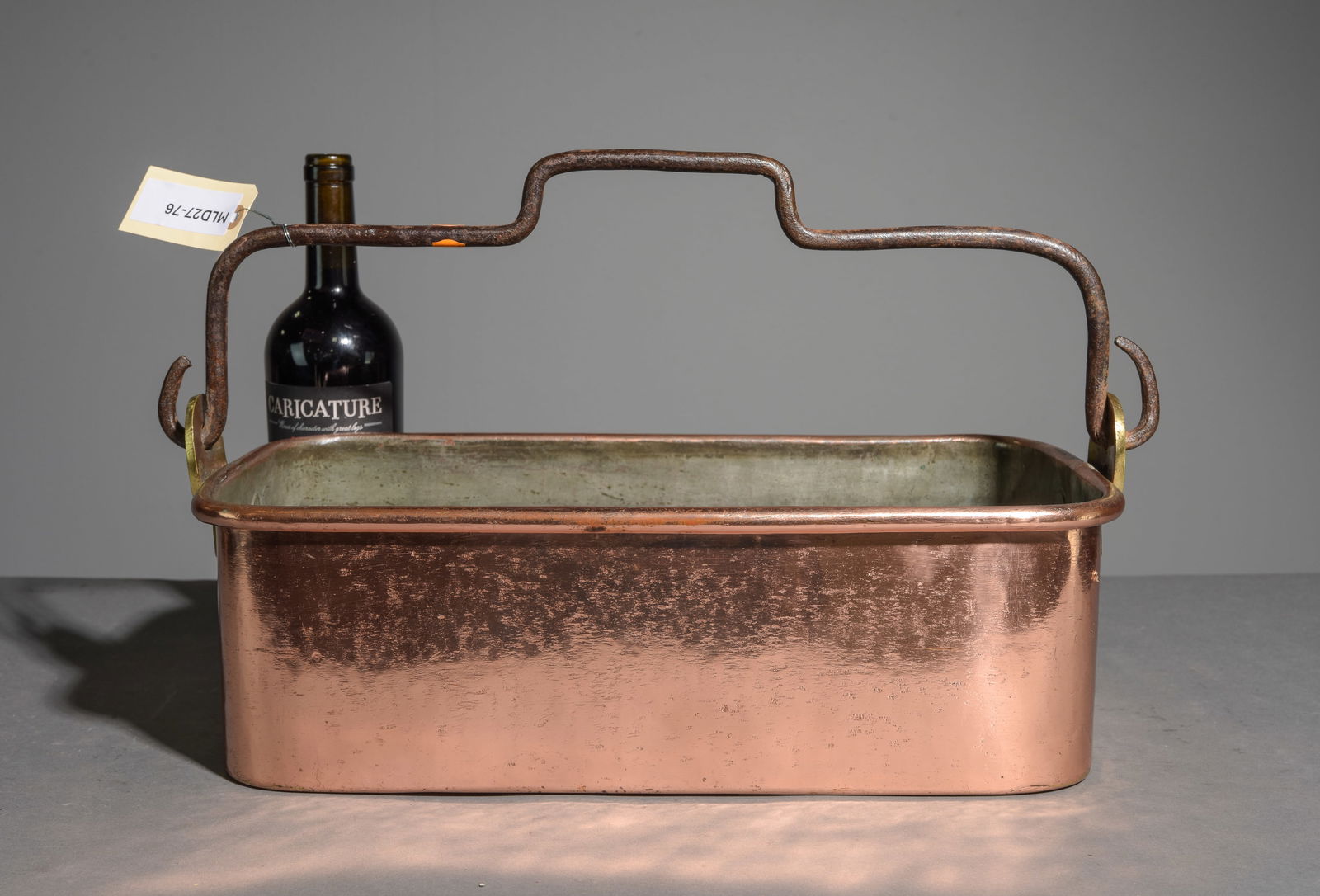 French Polished Copper & Brass Fish Kettle #2 (1 of 4)