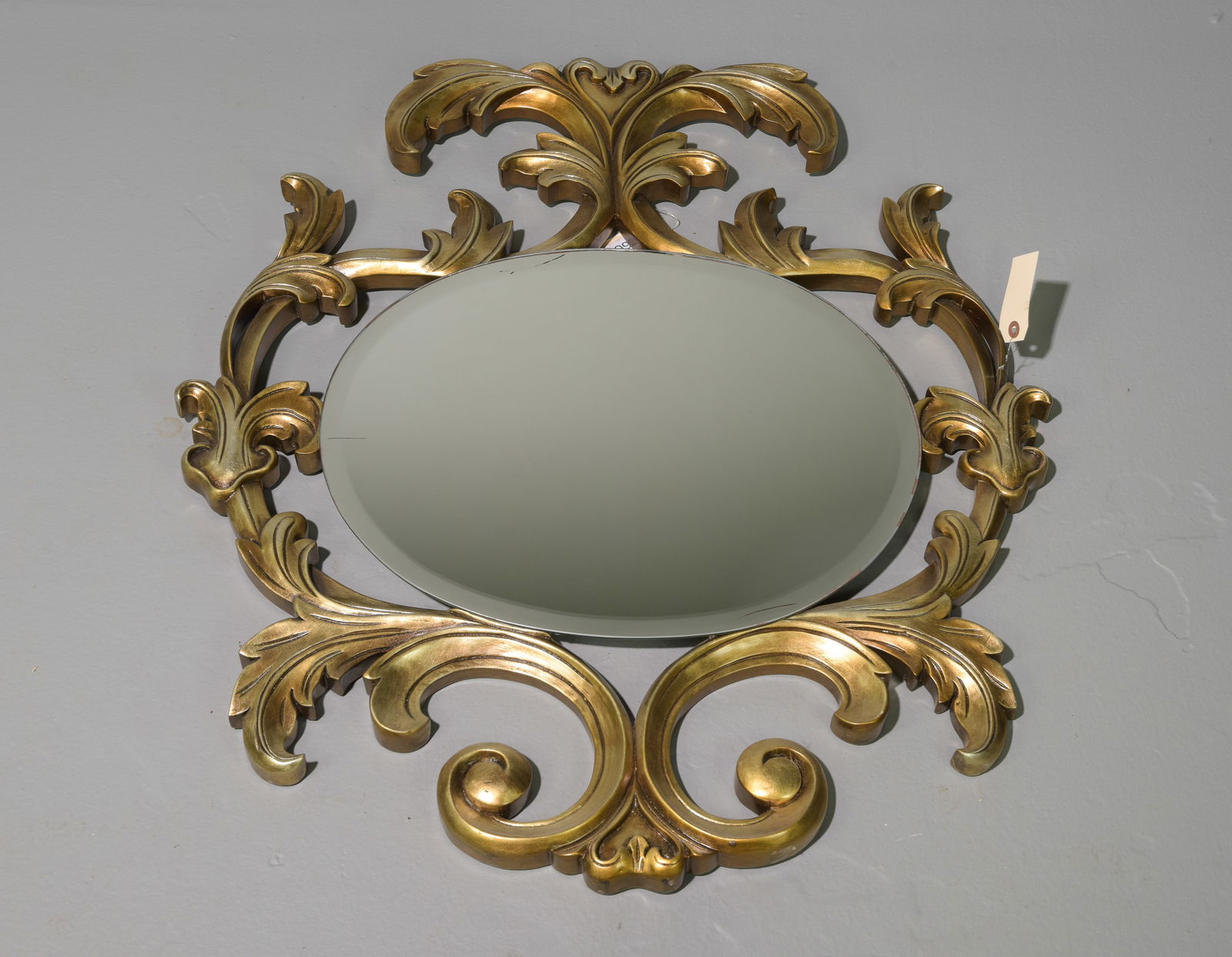 Italian Rococo Style Framed Beveled Mirror #1 (1 of 4)
