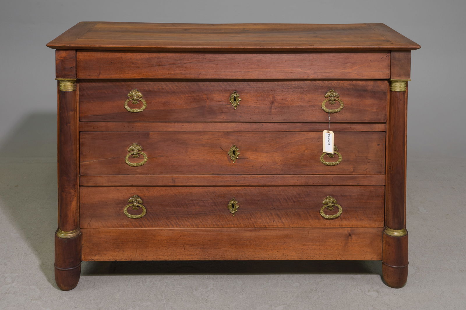 French Empire Style Mahogany Chest (1 of 5)