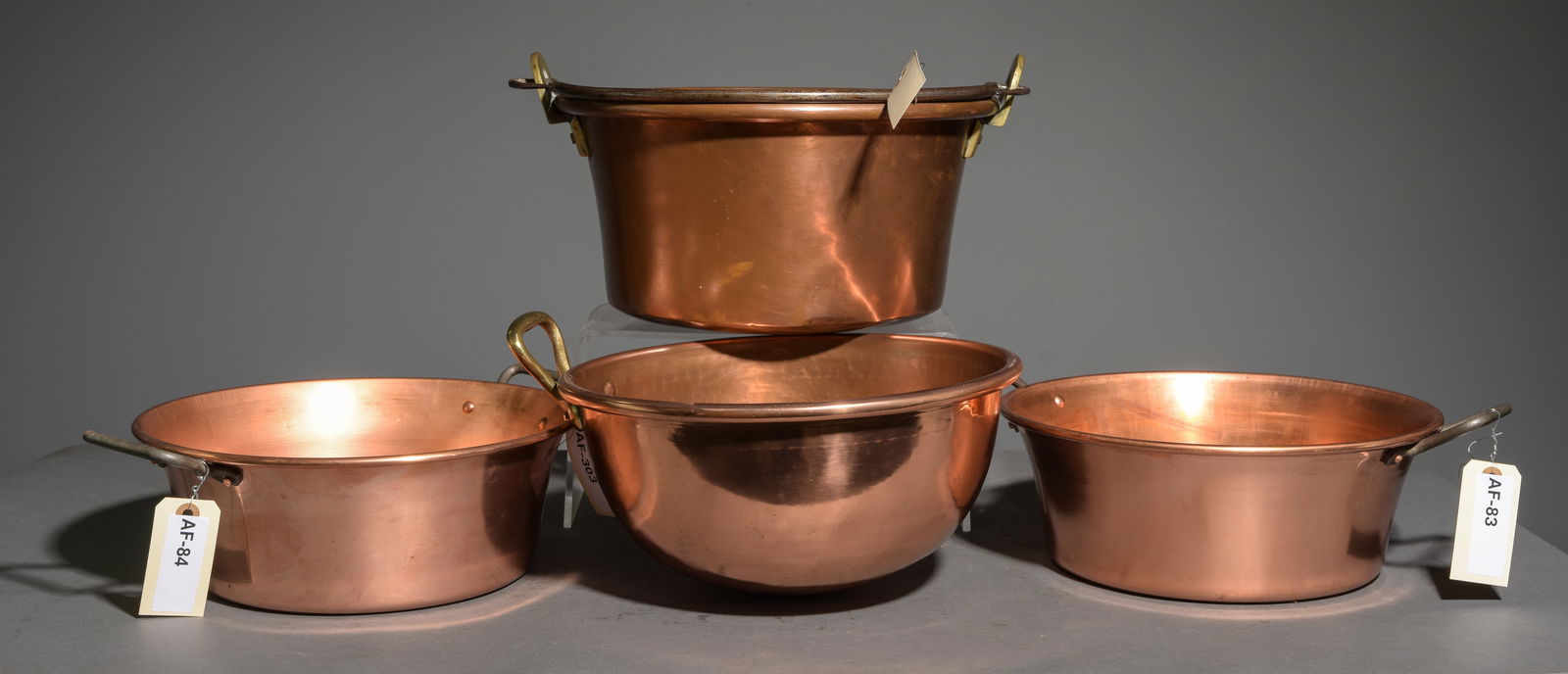 4pcs - French Copper Jam Pans, Etc. (1 of 6)