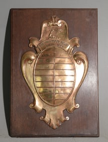 "The Westwood House Shield" Plaque