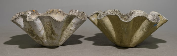 Willy Guhl (1915-2004) - 2 Large Organic Planters