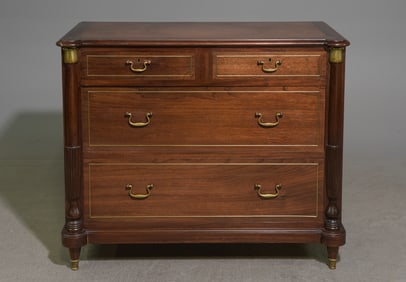 Louis XVI Style Four Drawer Chest