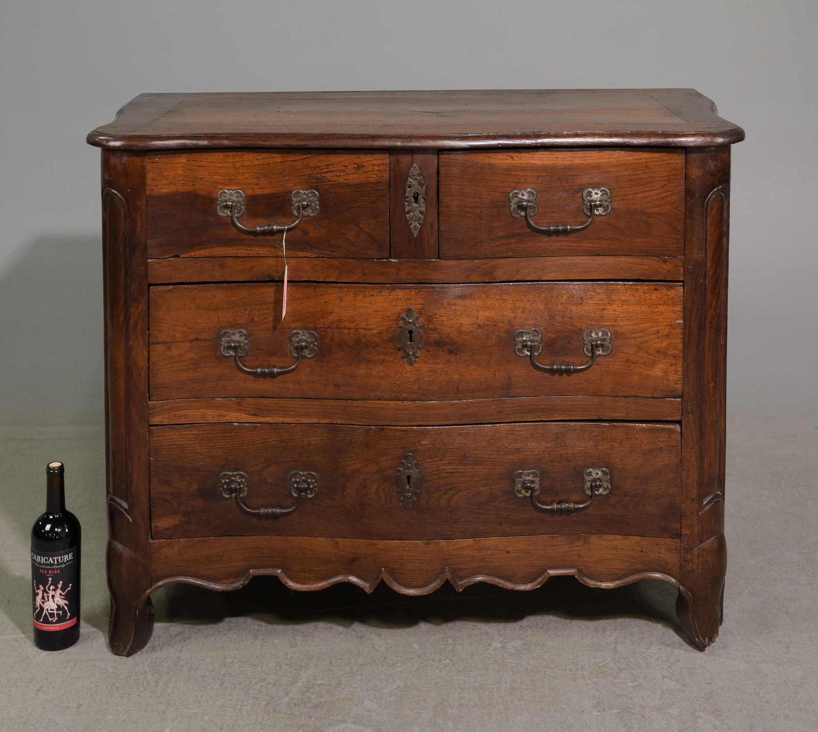 Louis XIV Style Solid Oak Chest c.1890's-1920's (1 of 6)