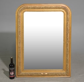 Louis Philippe Style Gold Gilt Framed Mirror #1
