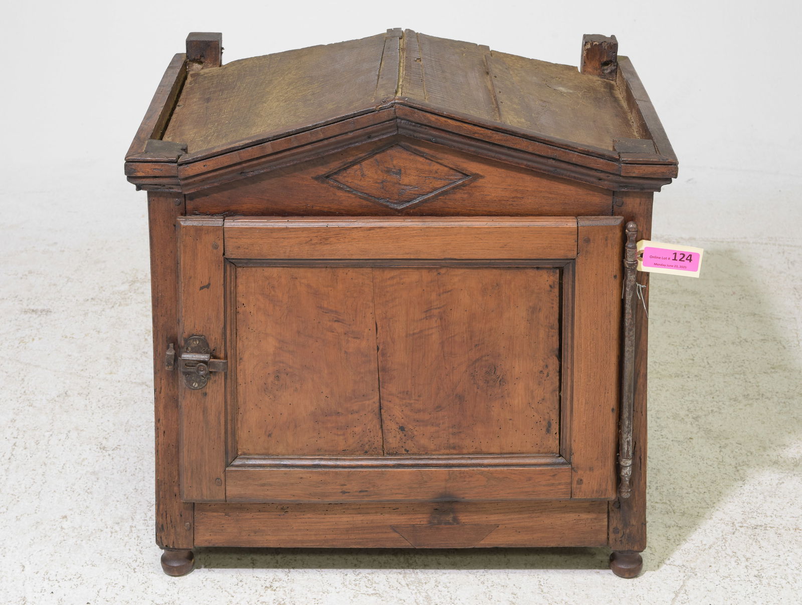 French Rustic Walnut Pie / Food Safe c.1800's (1 of 4)