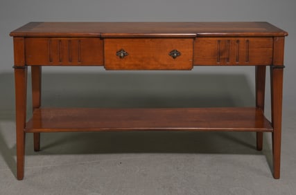 French Fruitwood Hall Table / Console