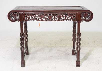 Chinese Carved Rosewood Hall / Alter Table