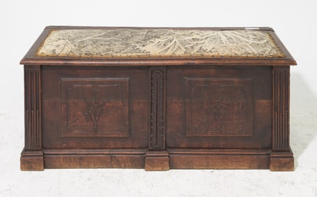 French Oak Coffer / Blanket Chest