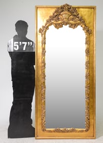 French Style Gold Painted Framed Mirror