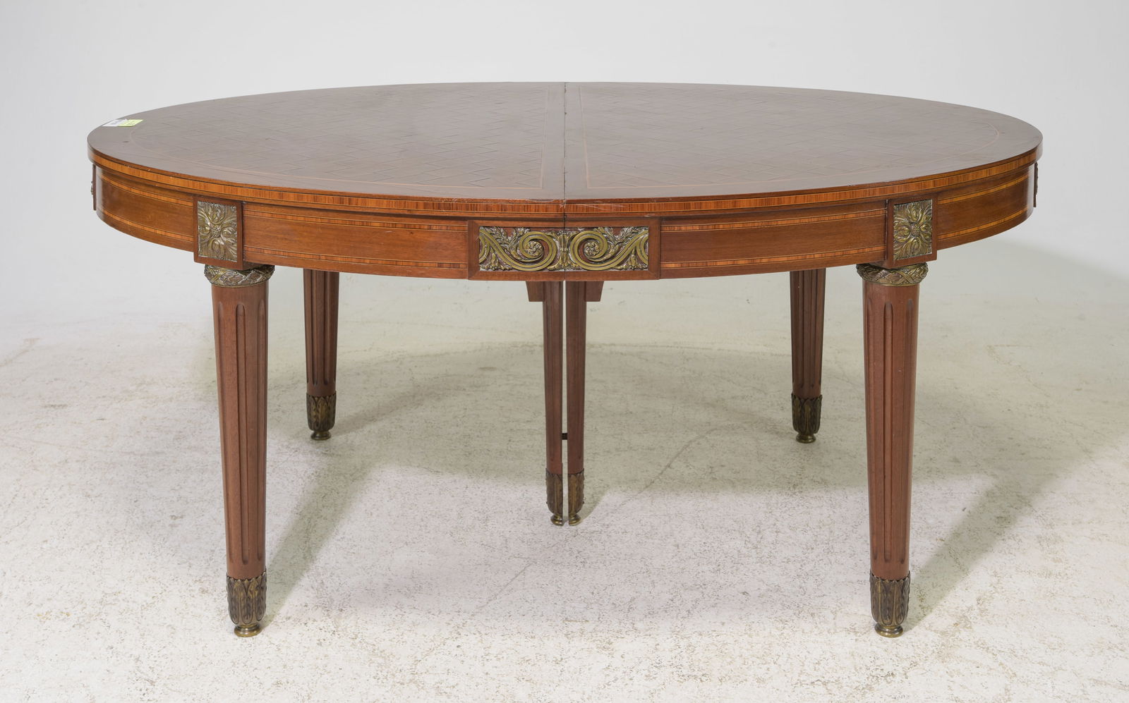 Louis XVI Style Oval Mahogany Table (1 of 5)