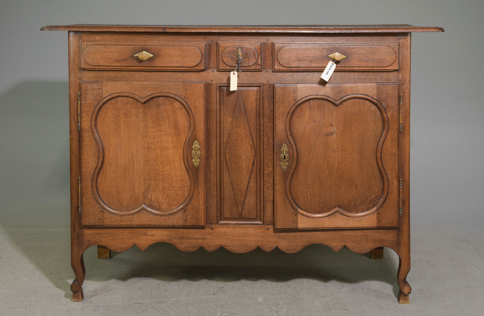 Louis XV Style Large Oak Buffet / Sideboard (1 of 7)