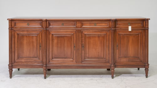 Louis XVI Style Four Door Sideboard / Enfilade