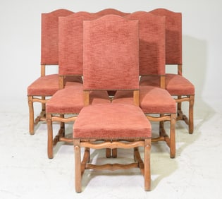 French Mouton Style Set of 6 Dining Chairs