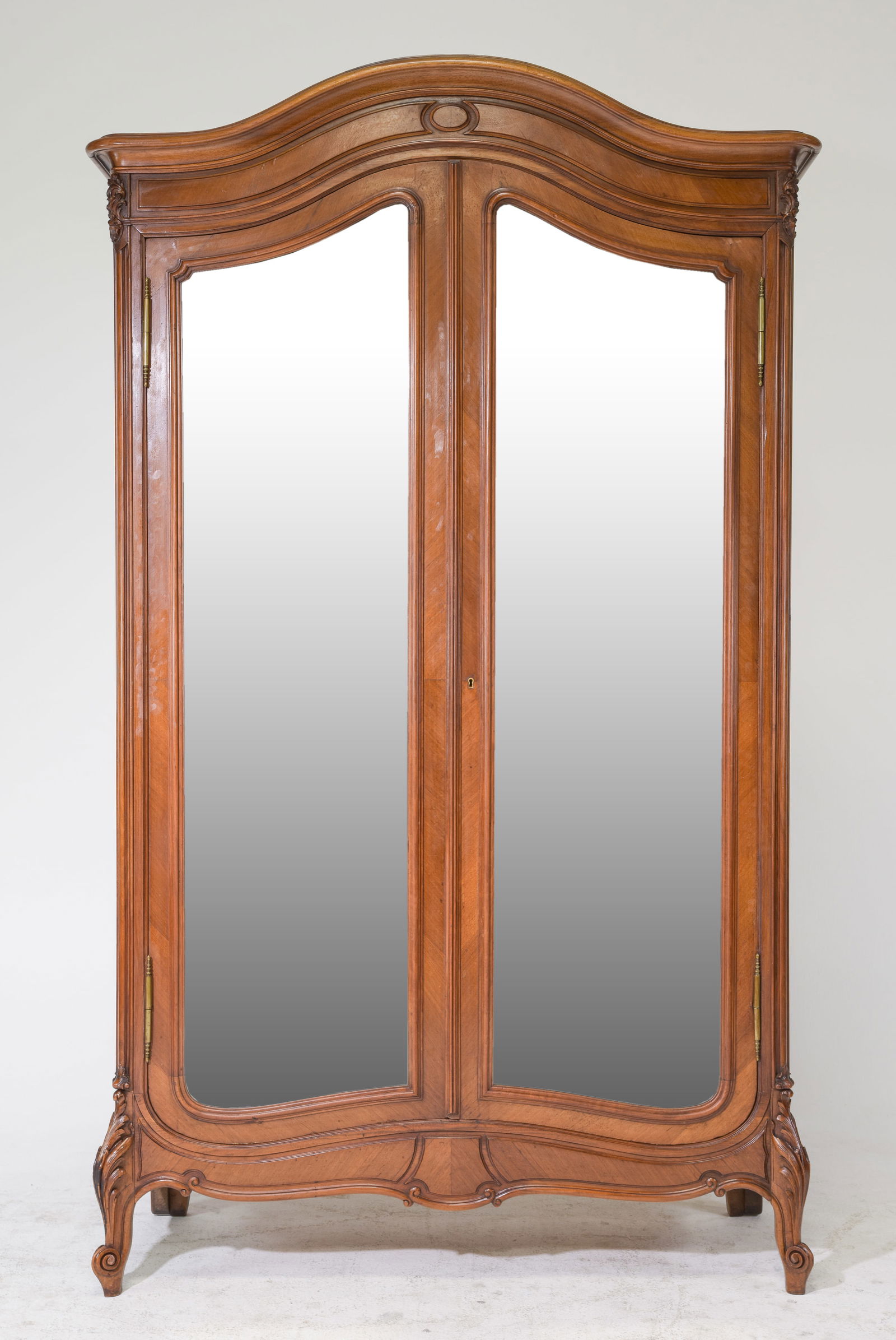 Louis XV Style Double Mirror Door Armoire #2 (1 of 9)