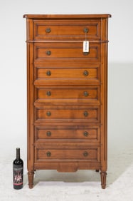 Louis XVI Style Semaniere / 7 Drawer Chest