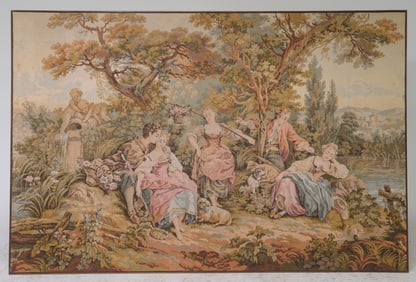French Large Romantic Tapestry