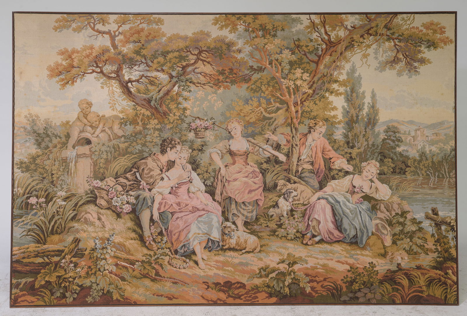French Large Romantic Tapestry (1 of 4)