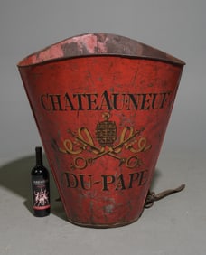 Chateau Neuf Du Pape Large Red Grape Hod