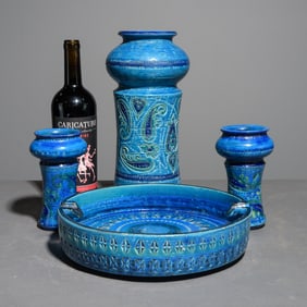 4pcs Vintage Italian Bitossi Pottery - Rosenthal Netter