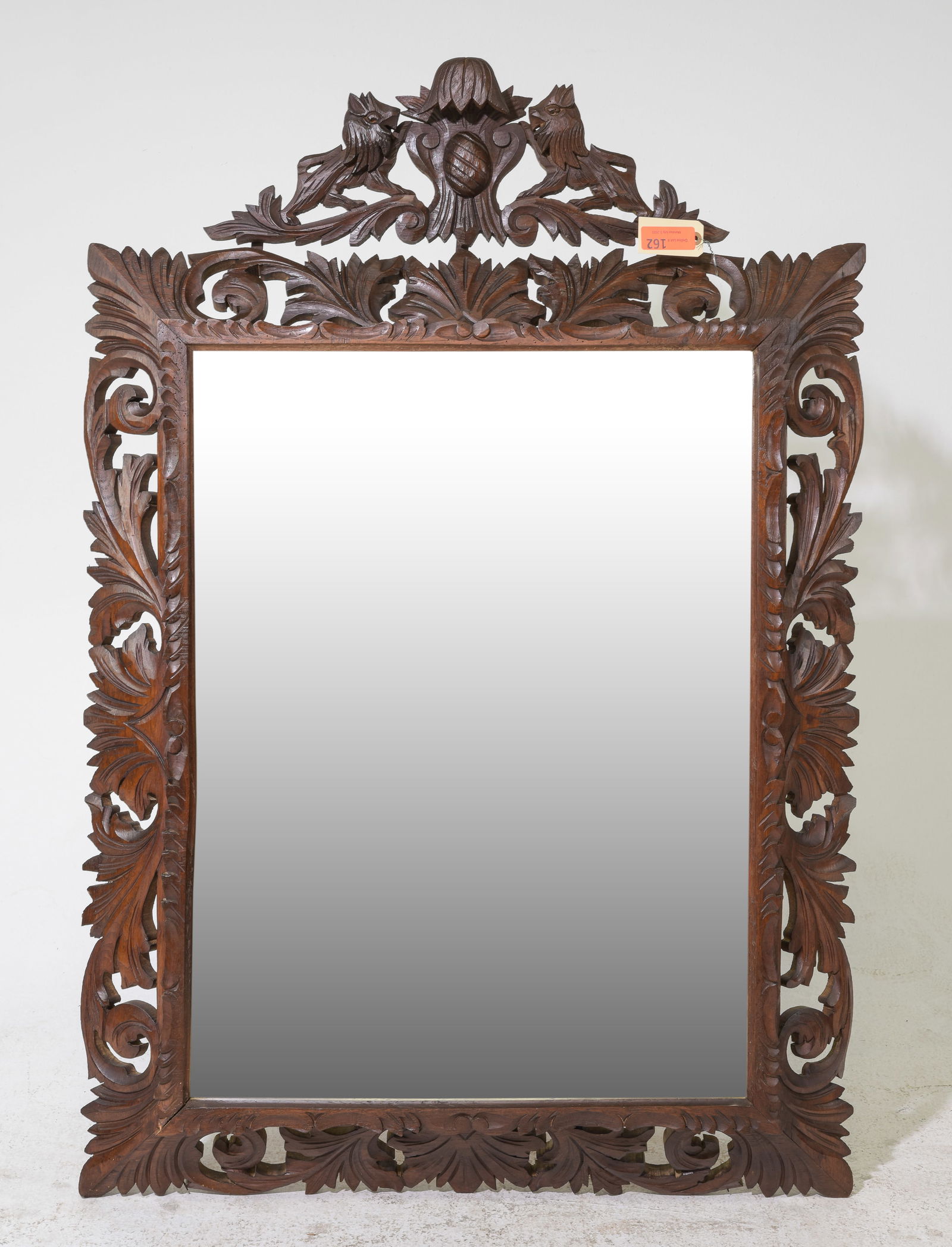 Renaissance Style Open Pierced Carved Mirror (1 of 4)
