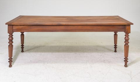 French Rustic Pine & Cherry Farmhouse Table