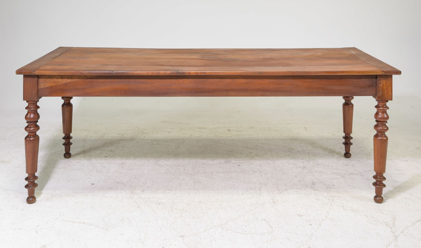 French Rustic Pine & Cherry Farmhouse Table (1 of 8)