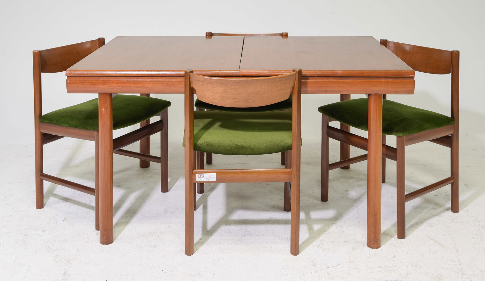 Mid Century Modern Table & 4 Chairs - White & Newton (1 of 7)