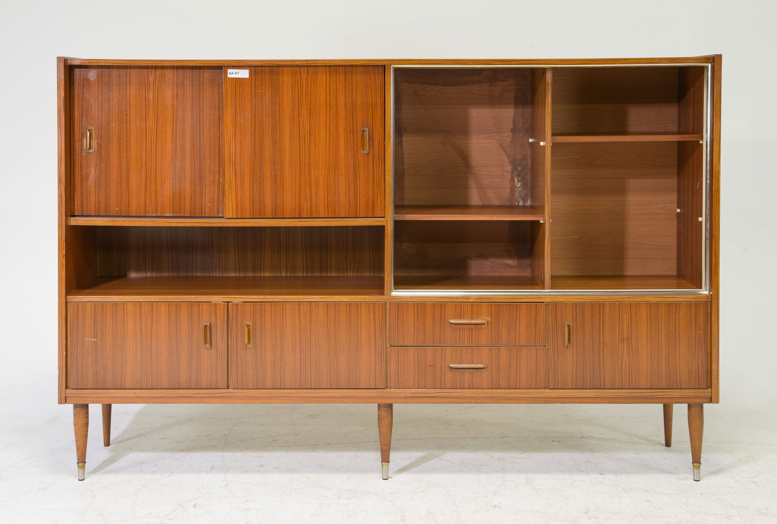Mid Century Modern Hutch / Cocktail Cabinet (1 of 6)