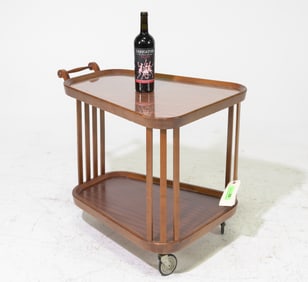 Mid Century Modern Two Tier Oblong Trolley