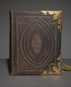 English Holy Bible with Brass Clasps c.1800's