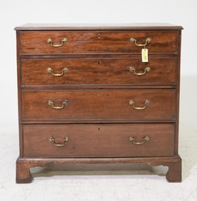 Georgian Style Four Drawer Mahogany Chest