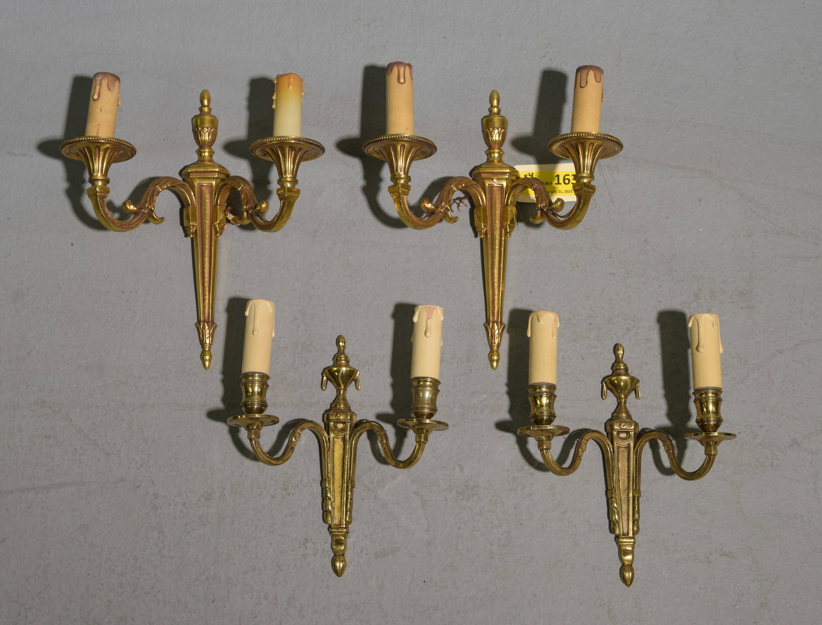 Four Louis XV Style Two Arm Sconces (1 of 5)